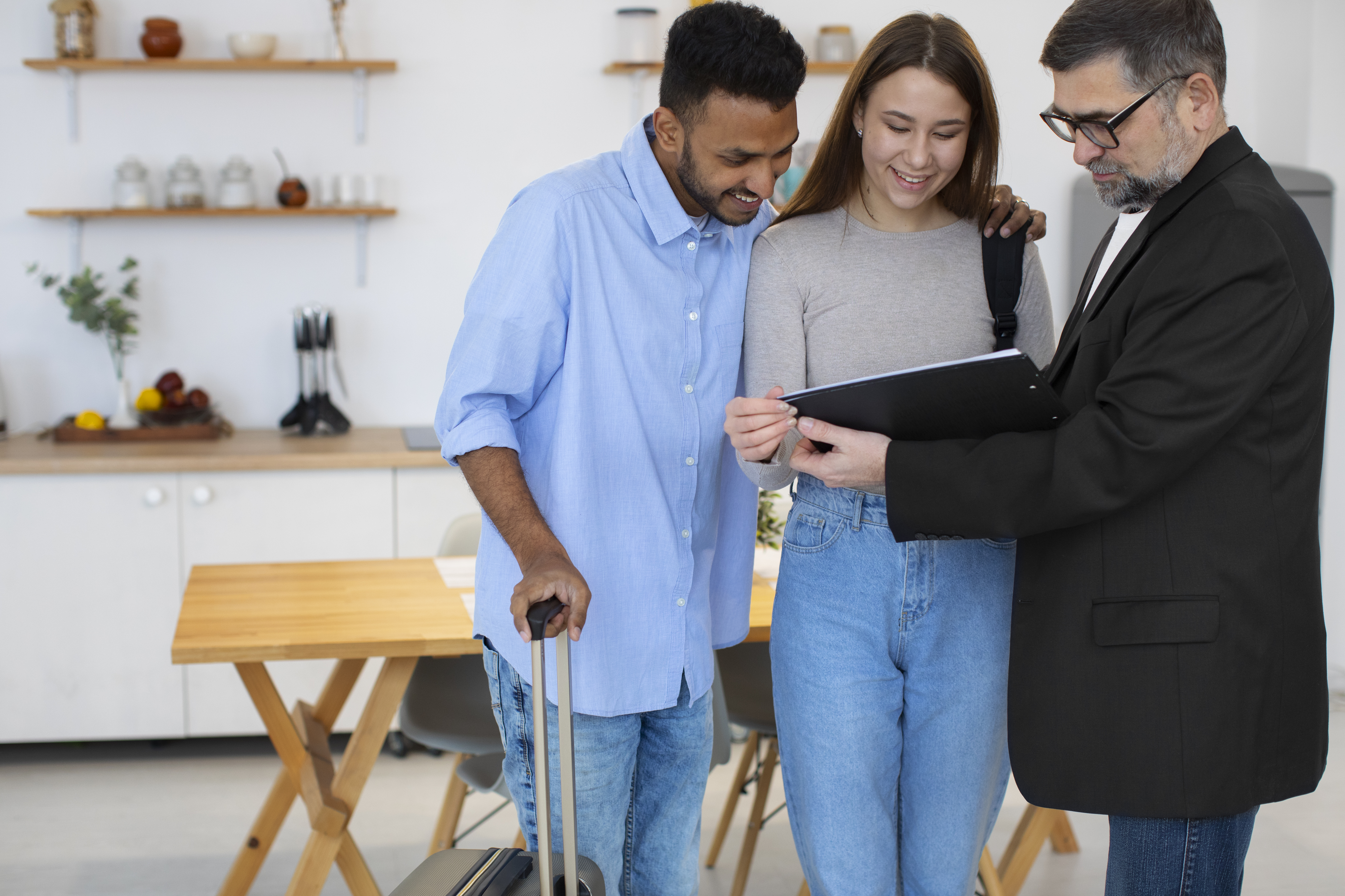 Construction business team